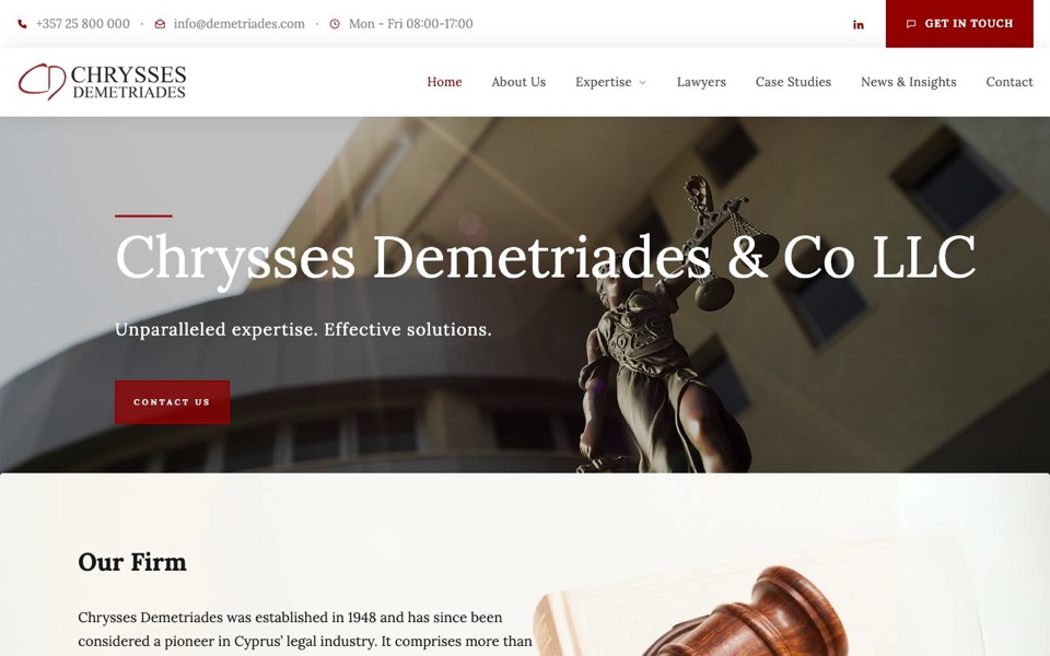 Chrysses Demetriades & Co LLC